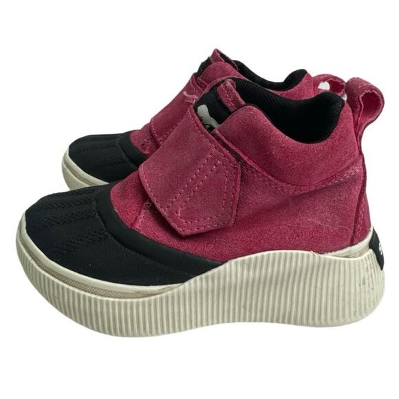Sorel Little Girls Boots Size 11 Waterproof Suede Insulated Snow Winter #D-87